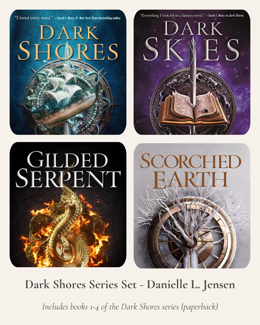 Dark Shores Series Set - Danielle L. Jensen