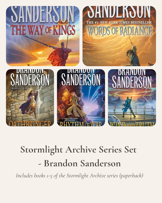 Stormlight Archive Series Set (Books 1-5) - Brandon Sanderson