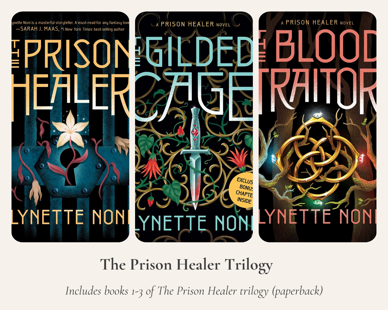 The Prison Healer Trilogy - Lynette Noni