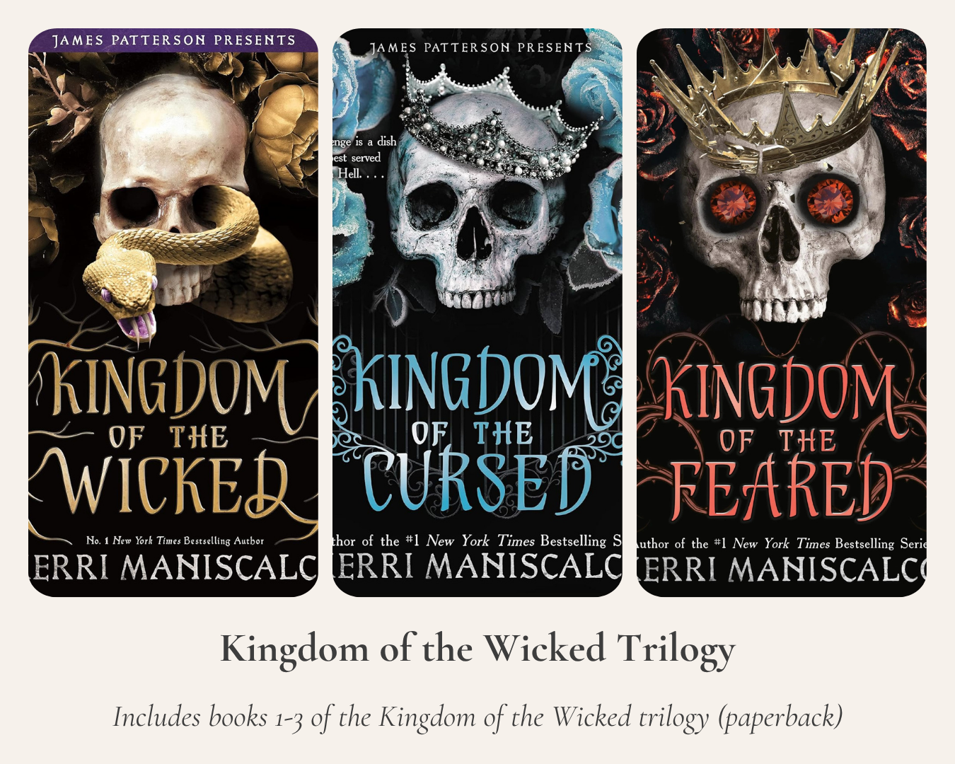 Kingdom of the Wicked Trilogy - Kerri Maniscalco